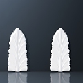 Modern Carved Hardware Variety Carved Variety Carved Variety Carved 3d model