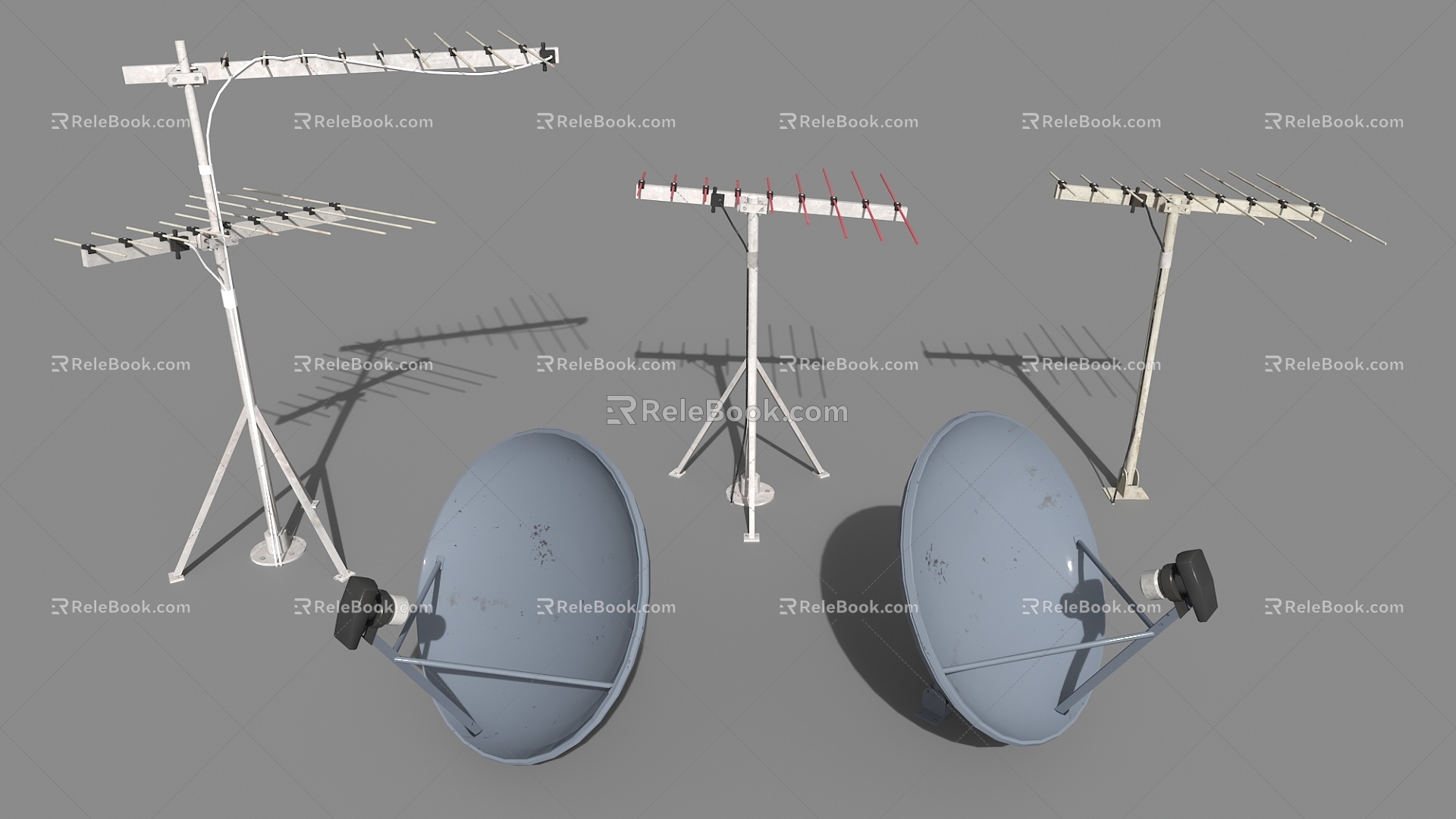 Antenna signal equipment 3d model