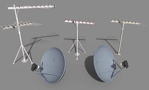 Antenna signal equipment 3d model