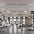 Modern Gym 3d model