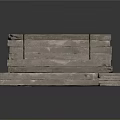 Stacked Natural Stone Building Blocks For Construction And Landscaping Projects
