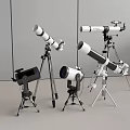 Different Types of Telescopes with Sturdy Tripods for Astronomical Observation
