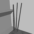Modern Floor Lamps With Cylindrical And Spiral LED Light Designs