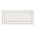 White Modern Wainscoting Panel With Decorative Frame For Interior Wall 3d model