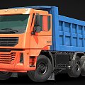 Truck dump truck 3d model