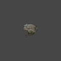 Camouflage Military Helmet With Transparent Visor Adjustable Straps And Tactical Attachments