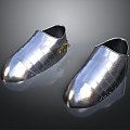 Armour Boots Iron Shoes Iron Boots Knight Boots Medieval War Boots 3d model