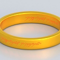 Bracelet Bracelet Jewelry Ring Gold Bracelet 3d model