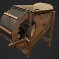 Screening machine Separator Grain separator Farm tools 3d model