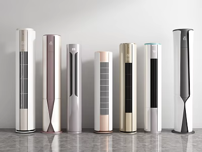 modern air conditioning 3d model