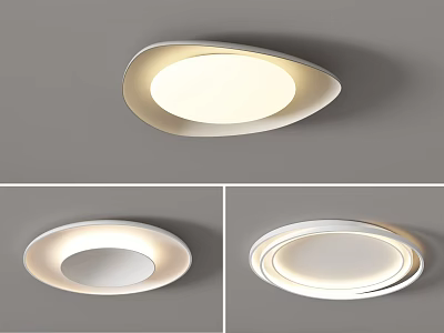 Modern Ceiling Lights With Different Stylish Designs 3d model