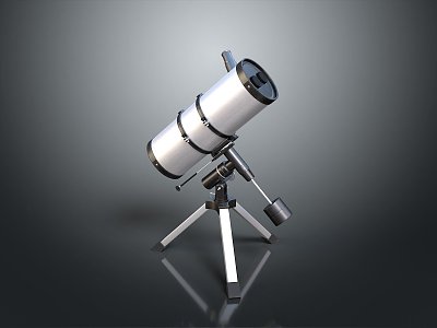 astronomical telescope space telescope observation equipment physical equipment binoculars 3d model