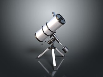 astronomical telescope space telescope observation equipment physical equipment binoculars 3d model