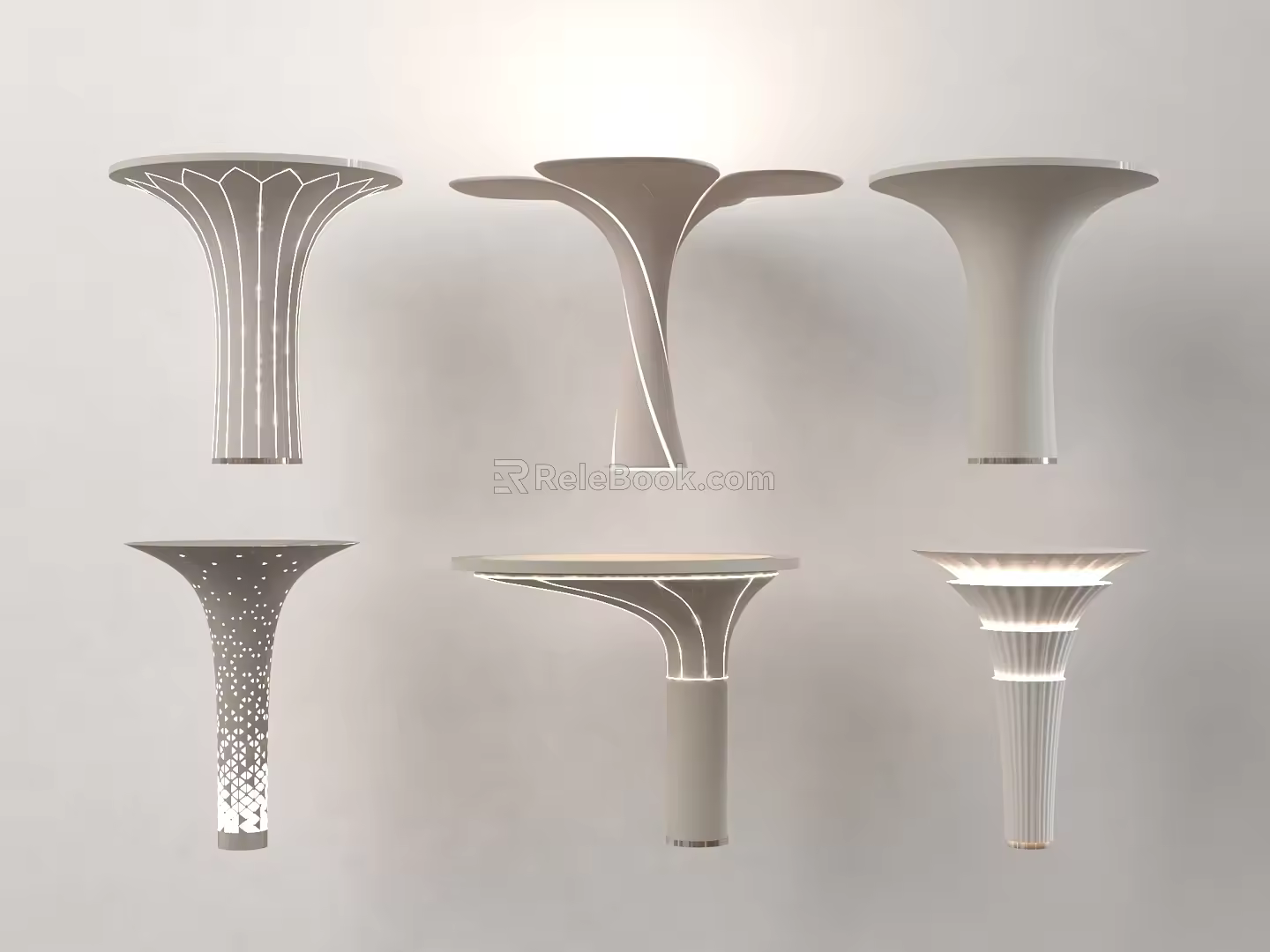 Modern Column Special-shaped Column Decorative Column Modeling Column 3d model