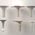 Modern Column Special-shaped Column Decorative Column Modeling Column 3d model