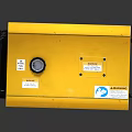 Yellow REGA DKN5500TE Diesel Generator With Portable Design And Control Panel