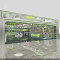 Indoor Playground With Colorful Game Machines Bright Lighting And Modern Interior