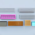 Modern Radiator 3d model