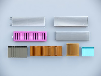 Modern Radiator 3d model