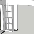 Open Multi Tier Shelf Unit For Indoor Corner Storage With Modern Design