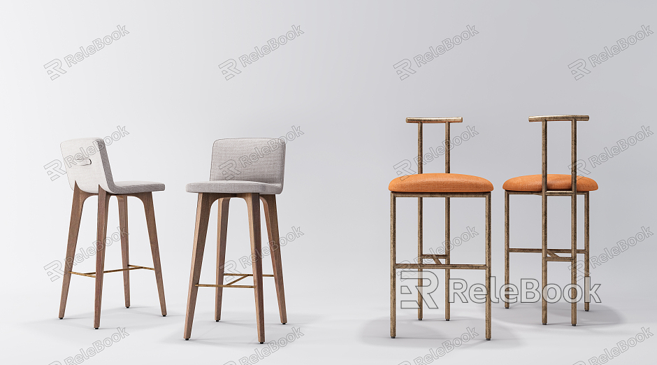 Modern Bar Chair model