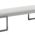bed end stool 3d model