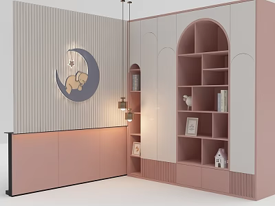 Wardrobe background 12016 3d model