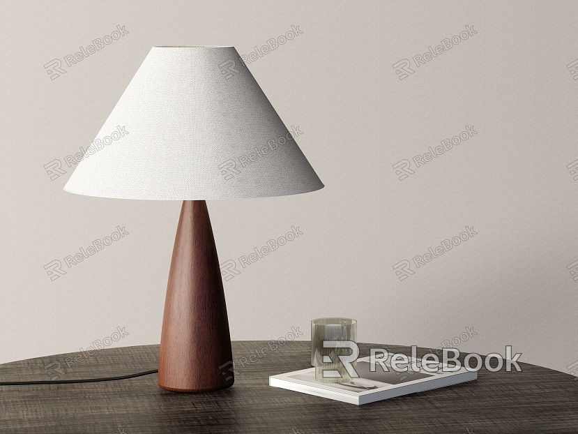 Dream home solid wood table lamp model