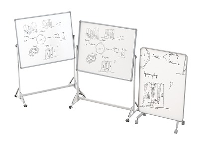 Modern Office Whiteboard 3d model