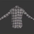 Casual Plaid Shirt For Men With Long Sleeves Classic Collar And Modern Style