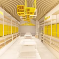 Modern Store Grocery Store 3d model