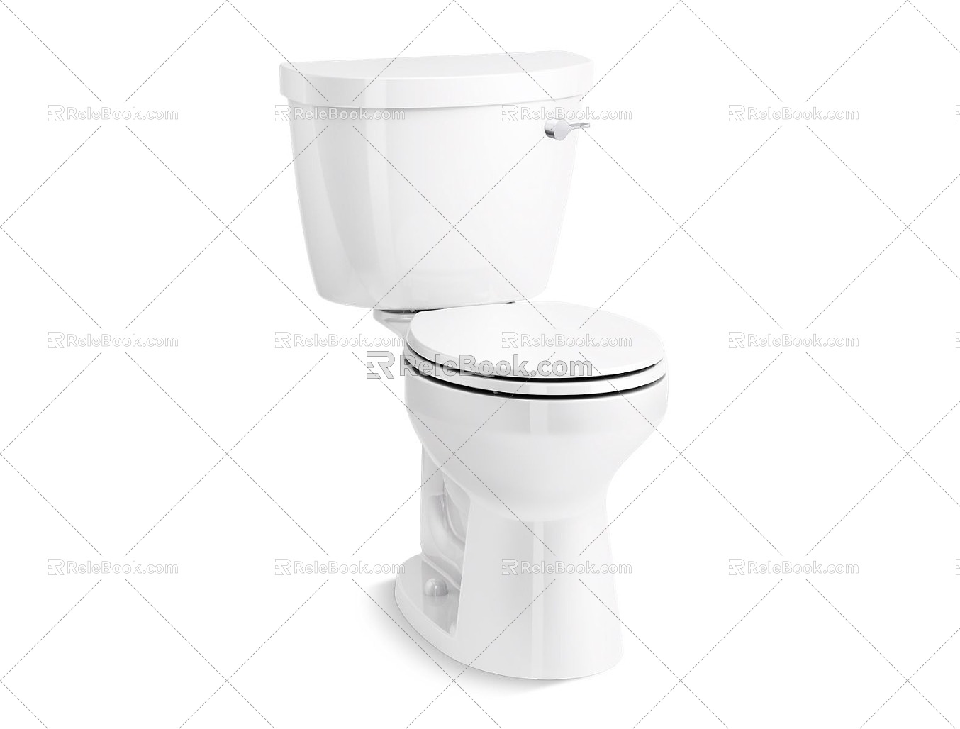 Kohler Toilet Vertical Toilet Toilet 3d model