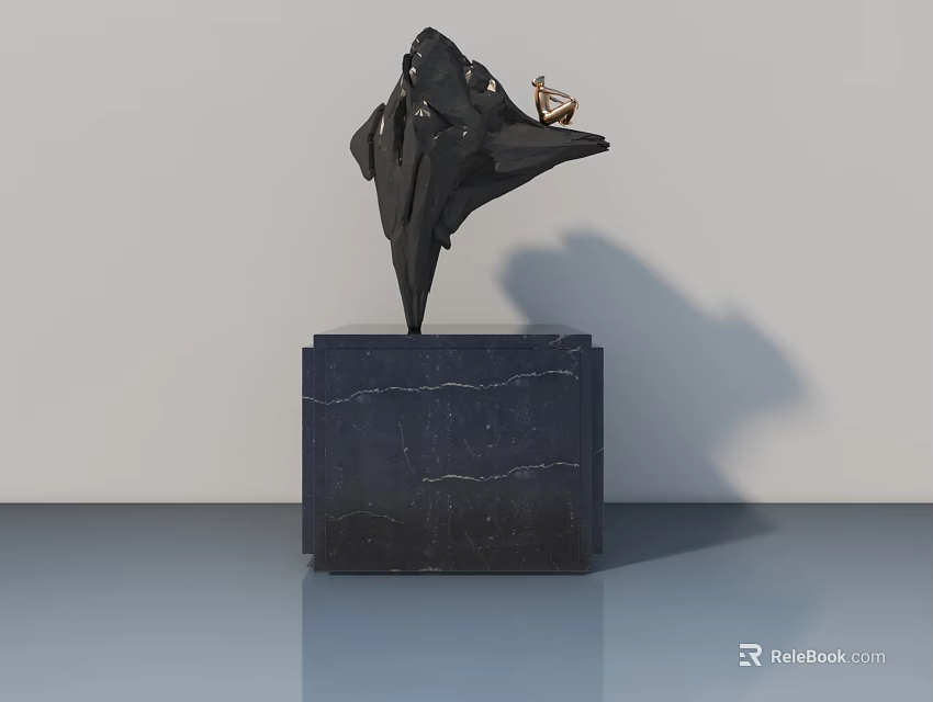 Modern Swing Door Design With Black Frame And Sleek Contemporary Style 3d model