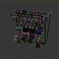 Engine Racing Engine Racing Engine Car Engine Car Engine Modern Vehicle 3d model