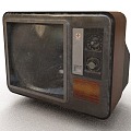 Vintage Old TV Old TV 3d model