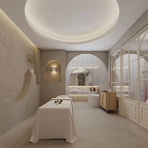 Quiet SPA Beauty Room 3d model