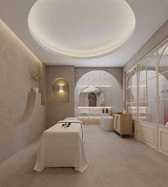 Quiet SPA Beauty Room 3d model