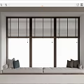 Modern Bay Window 3d model