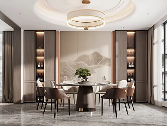 New Chinese Restaurant 3d model