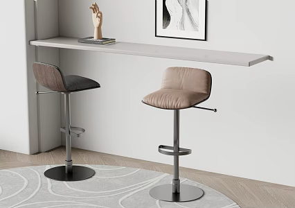 Bar Chair Bar Stool High Stool 3d model