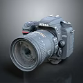 DSLR Camera Card Machine Digital Camera Digital Camera Photographic Equipment 3d model
