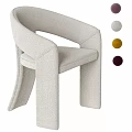 Plush Comfortable Kids Chair With Soft Fabric Modern Design And Three Color Options