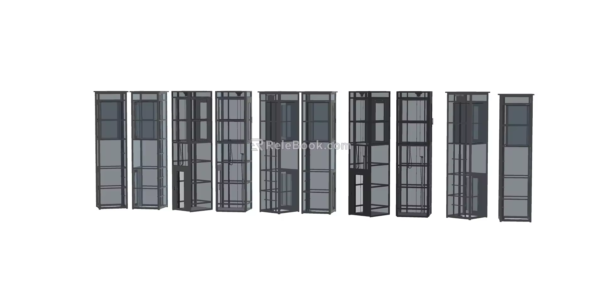 Vertical Elevator Modern Elevator 3d model