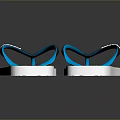 Colorful CHINCHIN Flip Flops With Blue Straps And Cartoon Smiley Face Design
