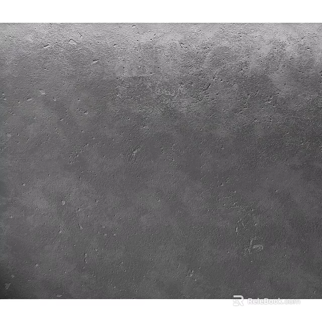 Gray Rough Surface Construction Component With Natural Textured Finish For Building Projects 3d model 