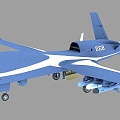 Cloud Shadow UAV Pterosaur 10 UAV Observation and Hit Integrated UAV High-altitude High-speed UAV Hanging UAV 3d model