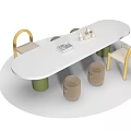 Modern Children's Tables and Chairs 3d model