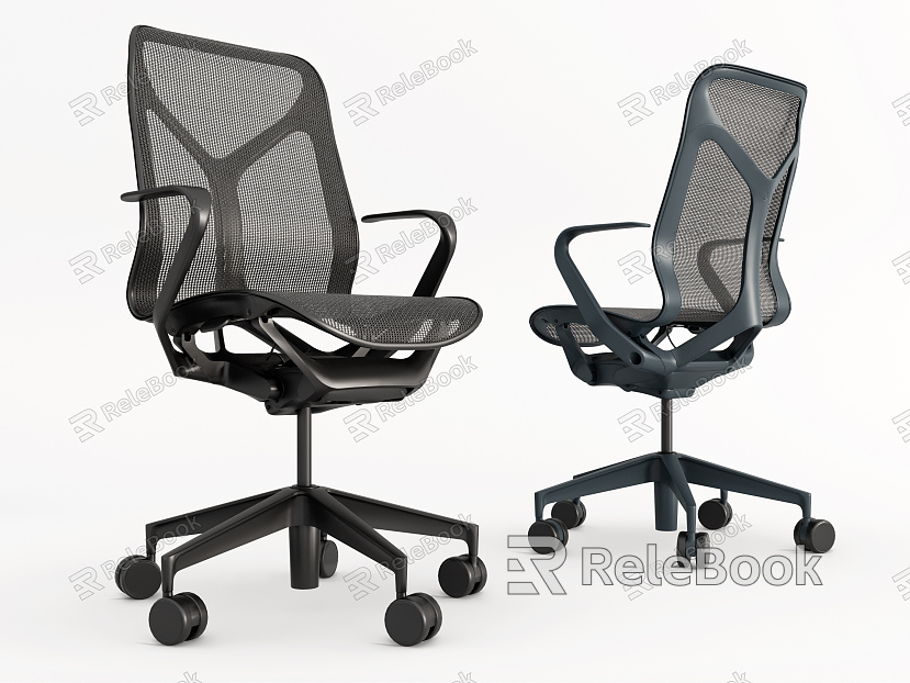 Modern office chair model