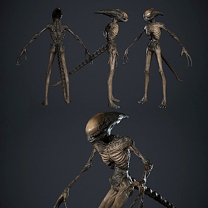 Alien Monster 3d model