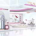 PROYA Beauty Store Featuring Modern Interior Display Area And Skincare Products